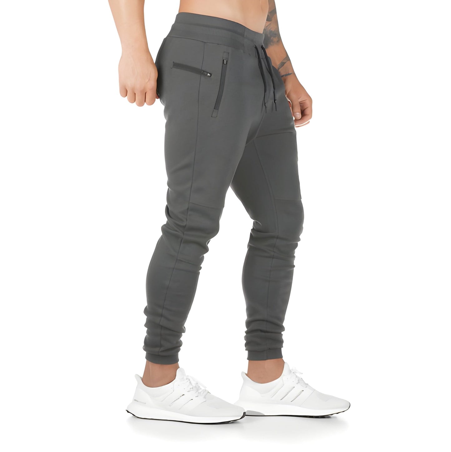 Herren Jogginghose Leicht Reißverschluss Sport