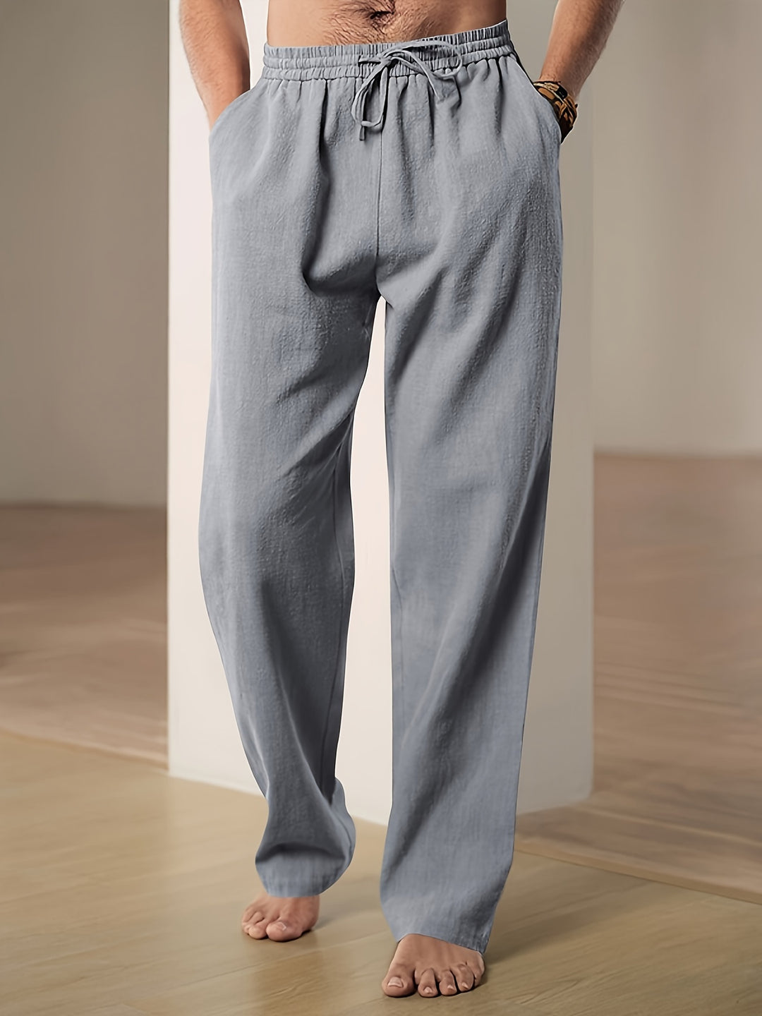 Herrenhose Atmungsaktiv Bequem Lockere Passform