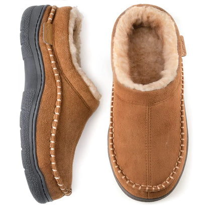 Herren Loafers Weich Bequem Warm