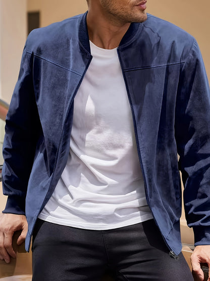 Herren Jacke Leicht Komfortabel Für Frühjahr Herbst