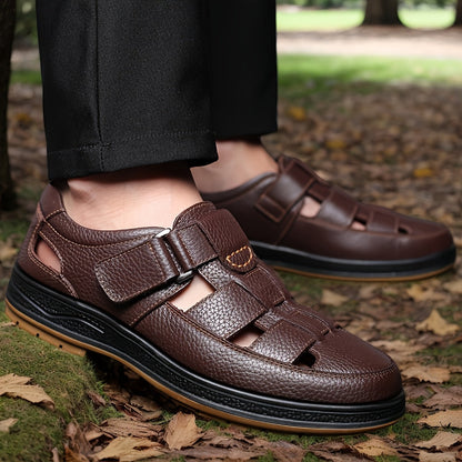 Herren Schuhe Leder Atmungsaktives Rutschfestes Sohlen
