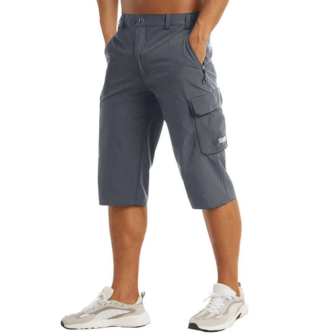 Erik Herren Cargo-Shorts Reißverschluss Taschen Utility