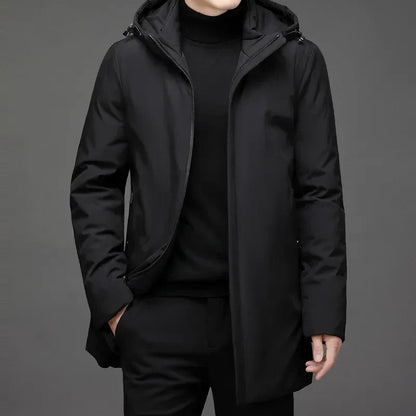 Herren Winterjacke Wasserdicht Warm Bequem