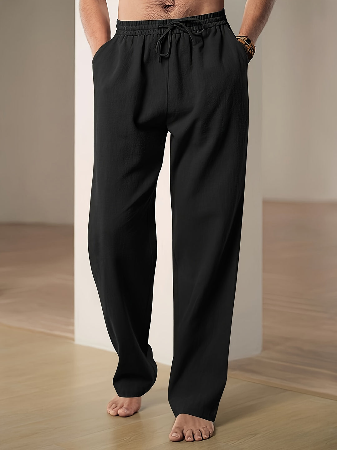 Herrenhose Atmungsaktiv Bequem Lockere Passform
