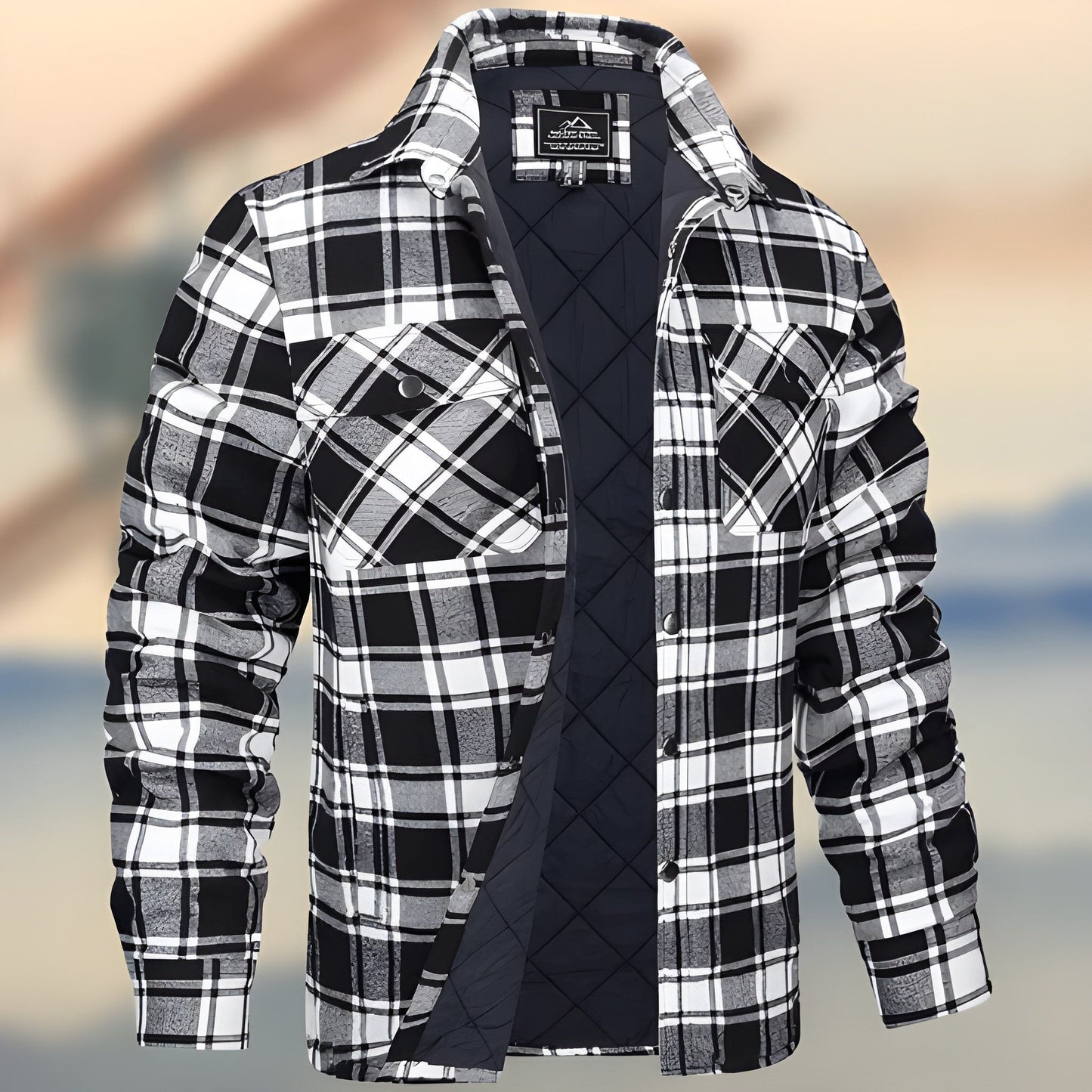Herren Slimfit Hemd Elegantes Design Zeitlos