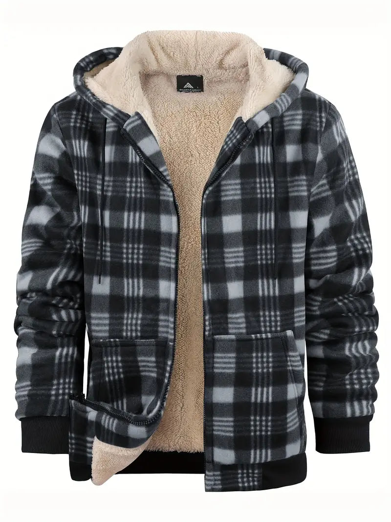 Herren Winterjacke Warm Isoliert Zeitloses Design