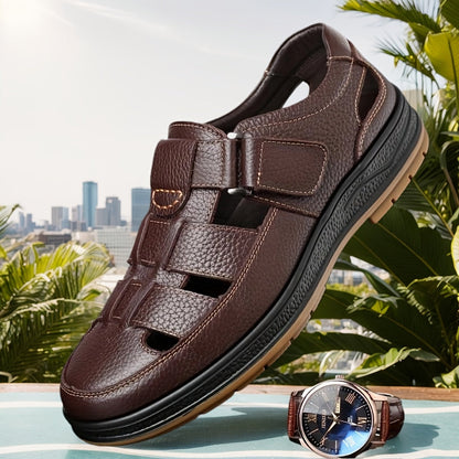 Herren Schuhe Leder Atmungsaktives Rutschfestes Sohlen
