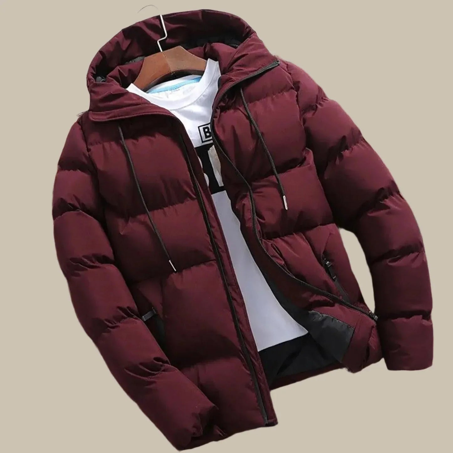 Herren Winterjacke Wasserdicht Gepolstert