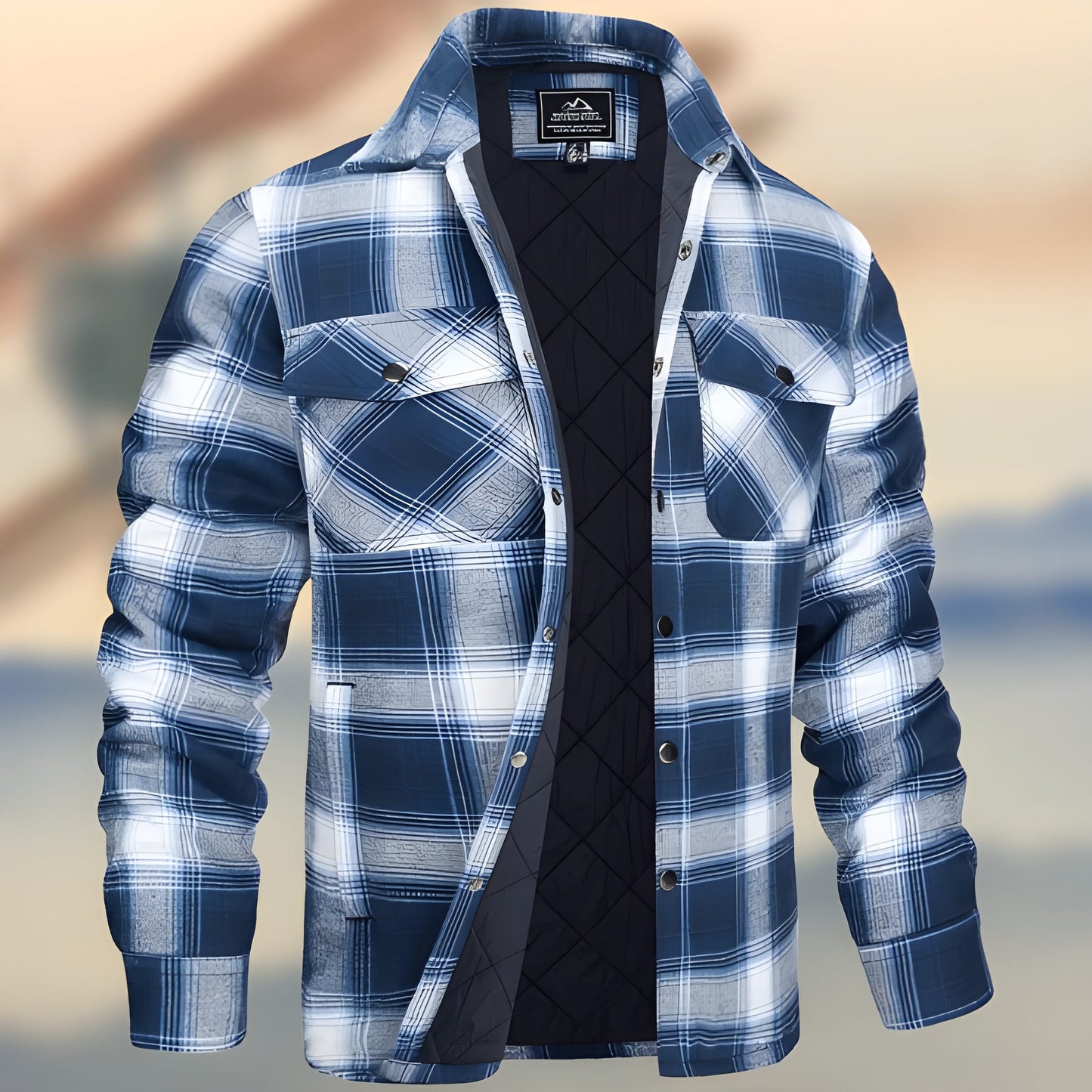 Herren Slimfit Hemd Elegantes Design Zeitlos