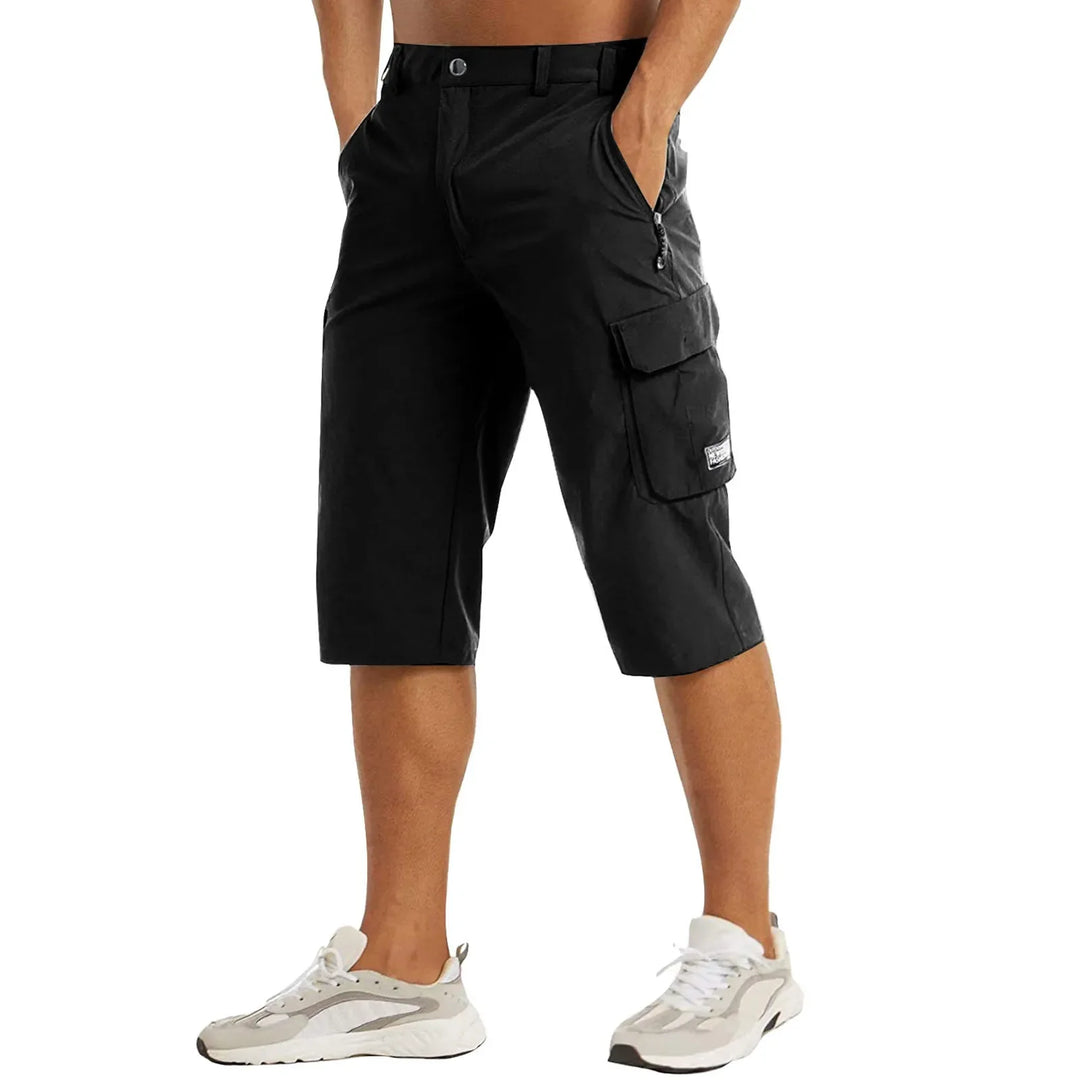 Erik Herren Cargo-Shorts Reißverschluss Taschen Utility
