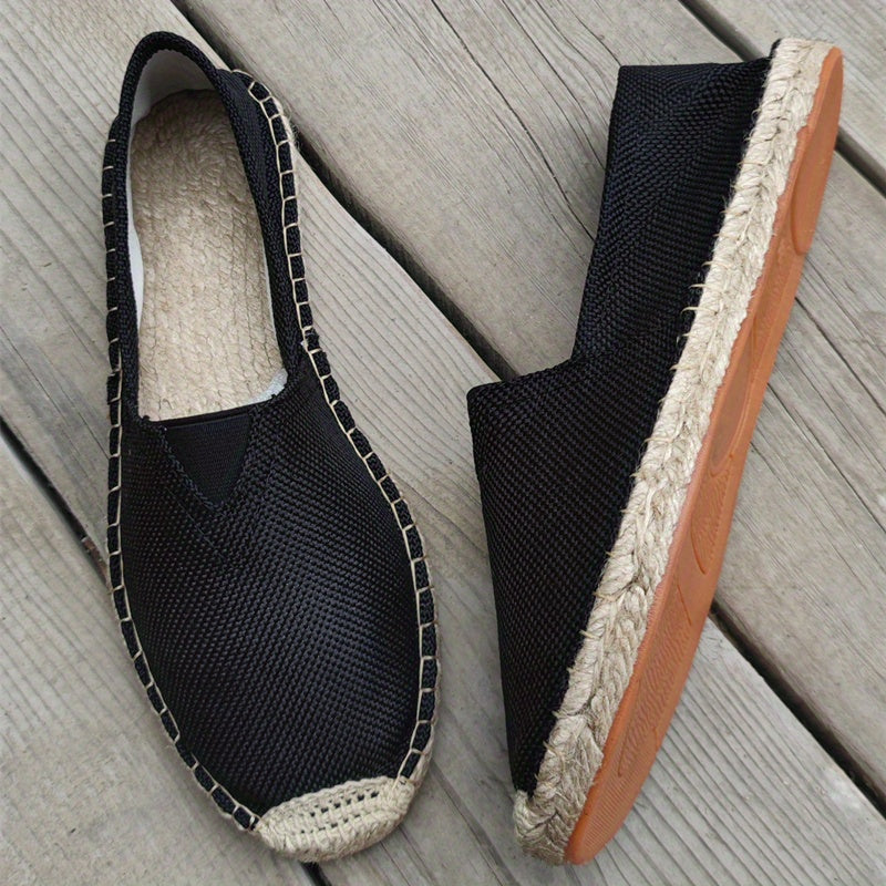 Herren Espadrilles Leicht Atmungsaktiv Sommer