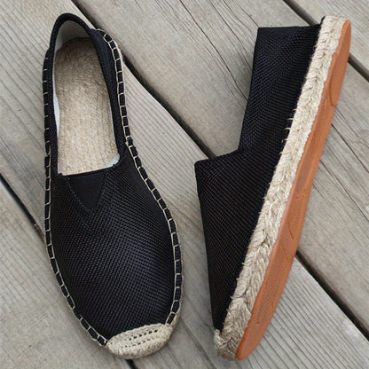 Herren Espadrilles Leicht Atmungsaktiv Sommer
