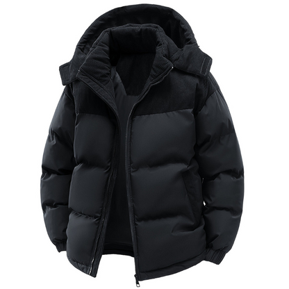 Herren Winterjacke Warm Isoliert mit Kapuze - Norvielle