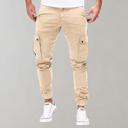 Herren Cargo-Hose Elastisch Bequem