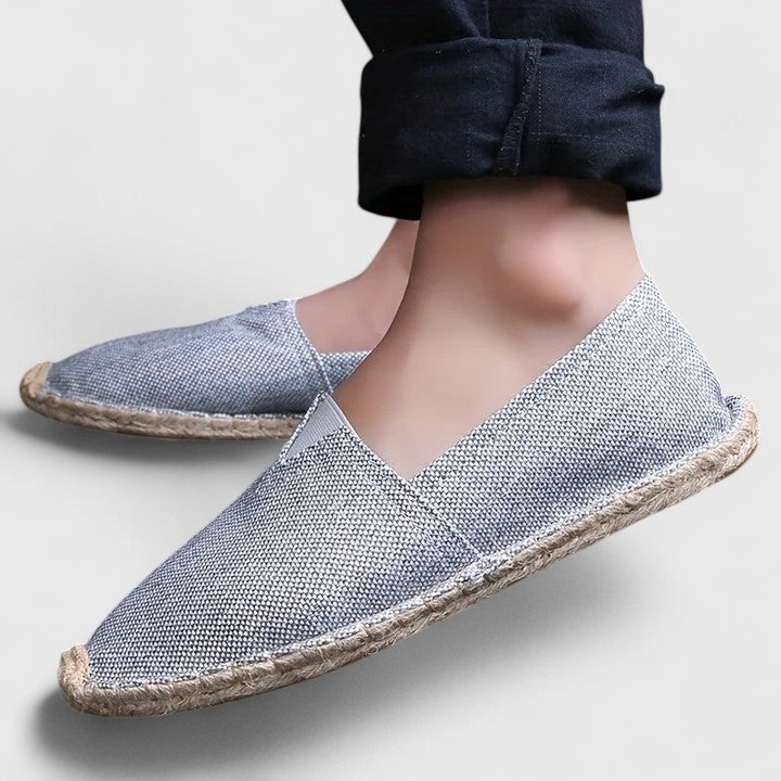 Herren Espadrilles Atmungsaktives Material Strandstil Beige