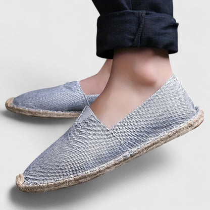 Herren Espadrilles Atmungsaktives Material Strandstil Beige