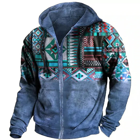 Herren Hoodie Reißverschluss Lässig Komfort - Norvielle