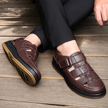 Herren Schuhe Leder Atmungsaktives Rutschfestes Sohlen