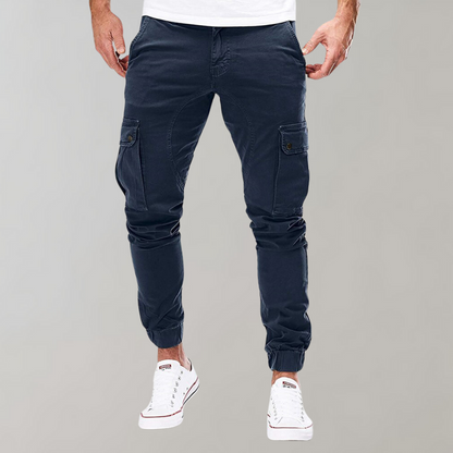 Herren Cargo-Hose Elastisch Bequem