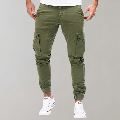 Herren Cargo-Hose Elastisch Bequem