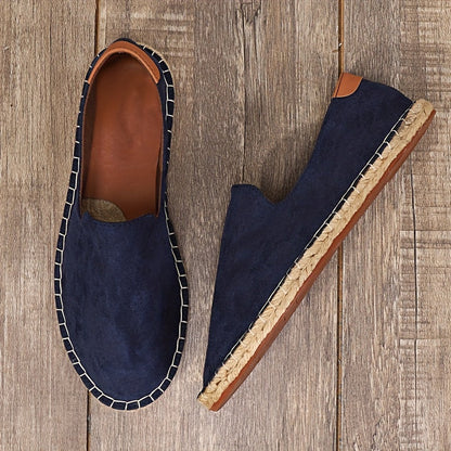 Herren Loafers Atmungsaktiv Leder Braun - Norvielle