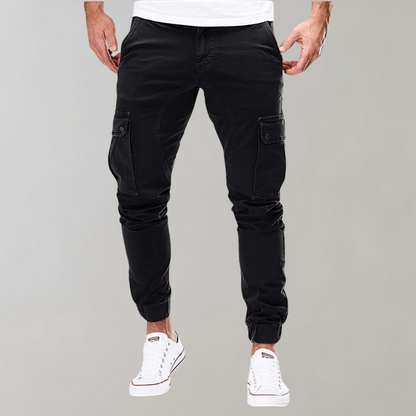 Herren Cargo-Hose Elastisch Bequem