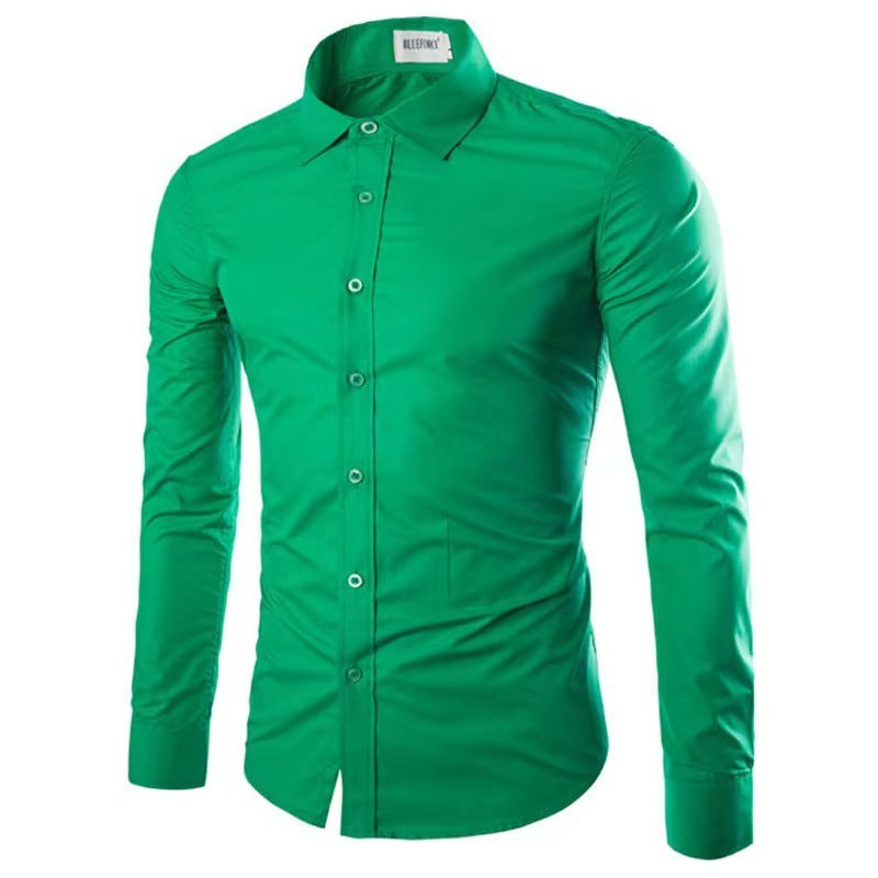 Herren Hemd Bügelfrei Langarm Comfort Fit