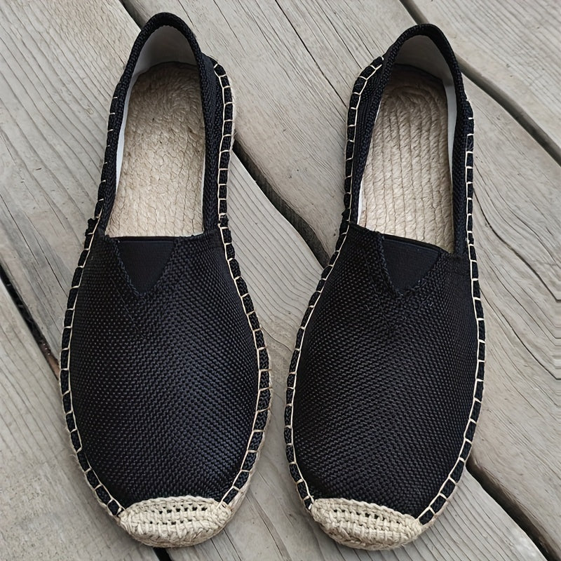Herren Espadrilles Leicht Atmungsaktiv Sommer