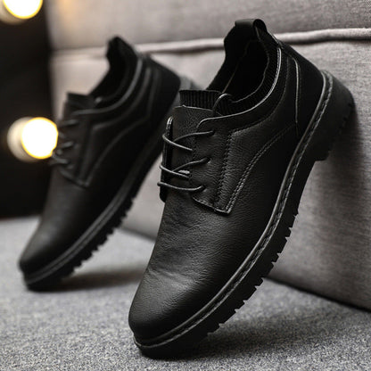 Herren Schnürstiefel Antirutschsohle Stilvoll