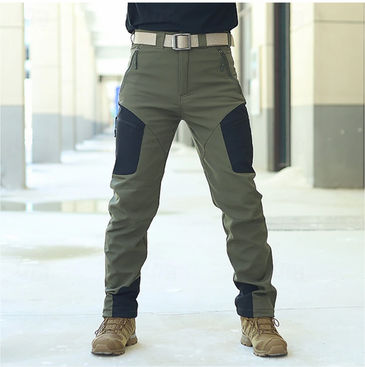 Herren Regenhose Wasserdicht Bequem Schwarz - Norvielle