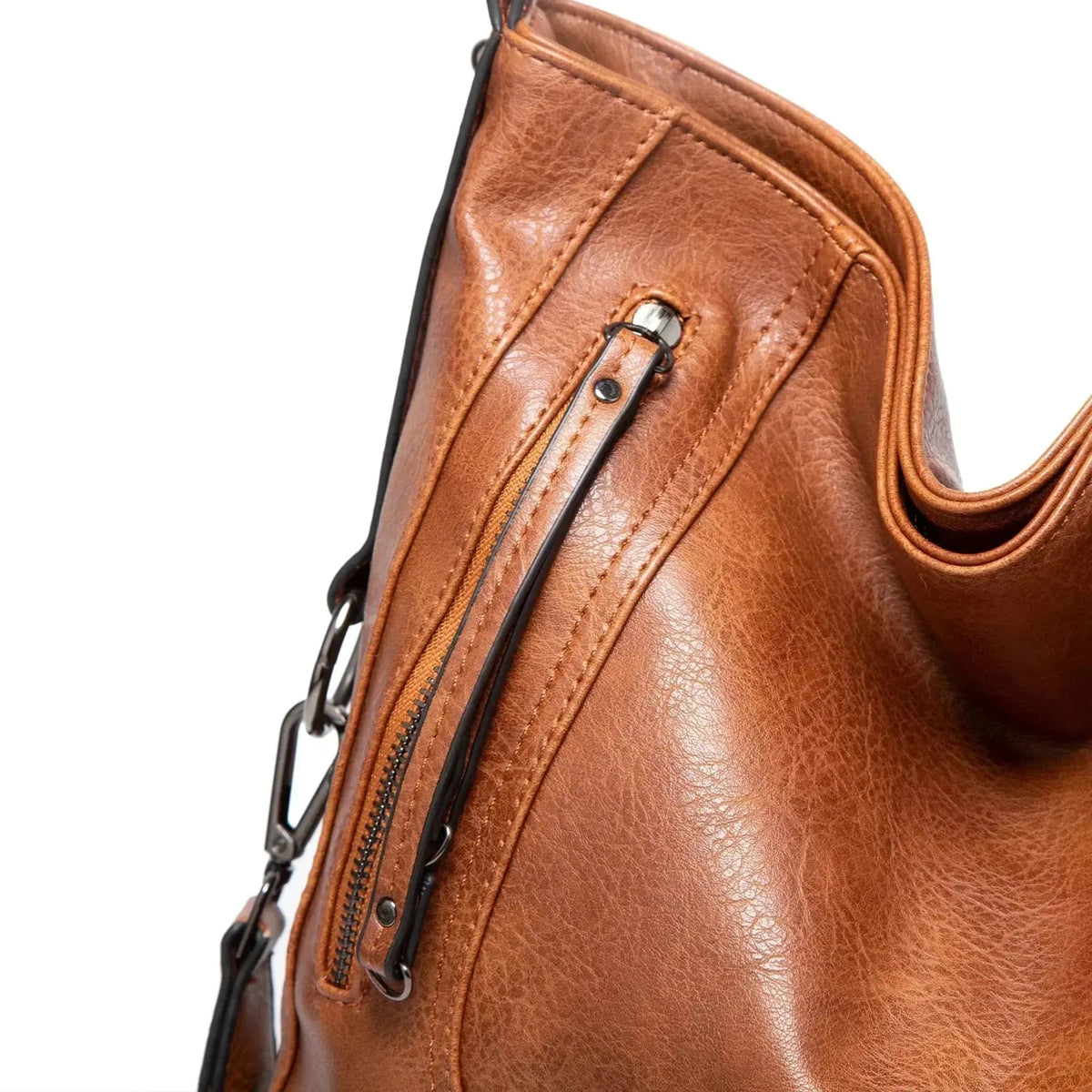 Frida Damen Lederhandtasche Lässig