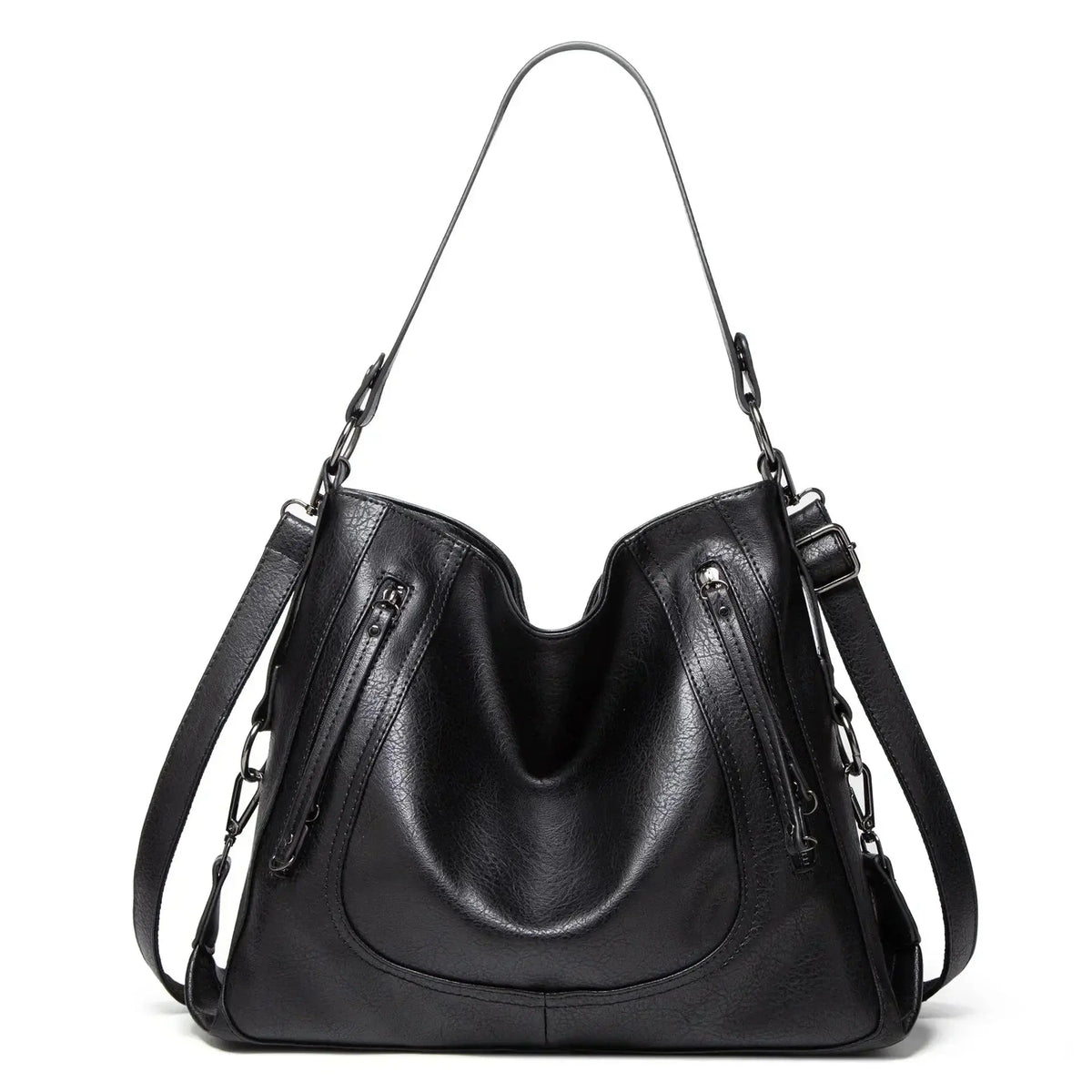 Frida Damen Lederhandtasche Lässig Braun - Norvielle