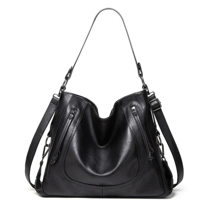 Frida Damen Lederhandtasche Lässig Braun - Norvielle