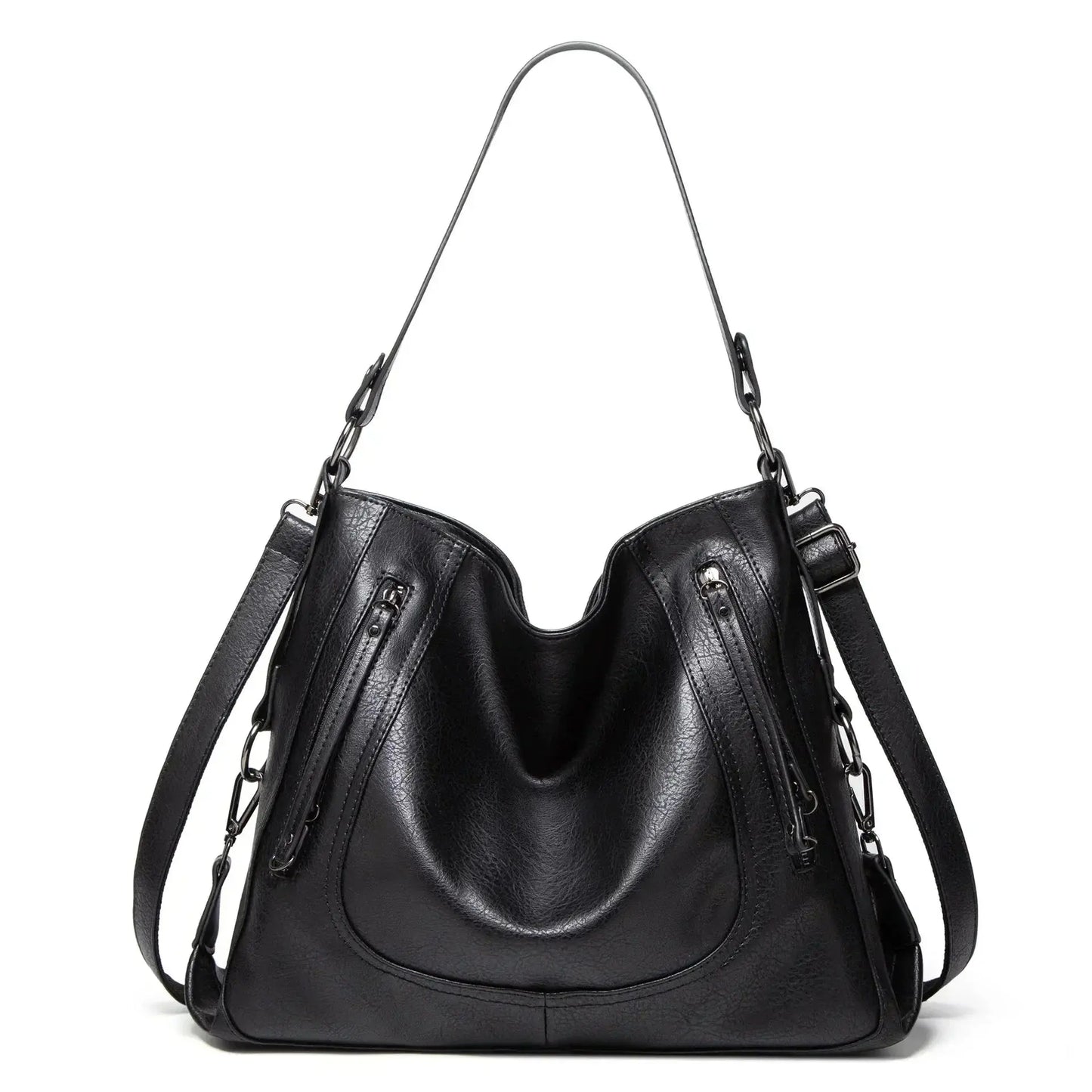 Frida Damen Ledertasche Lässig Braun - Norvielle
