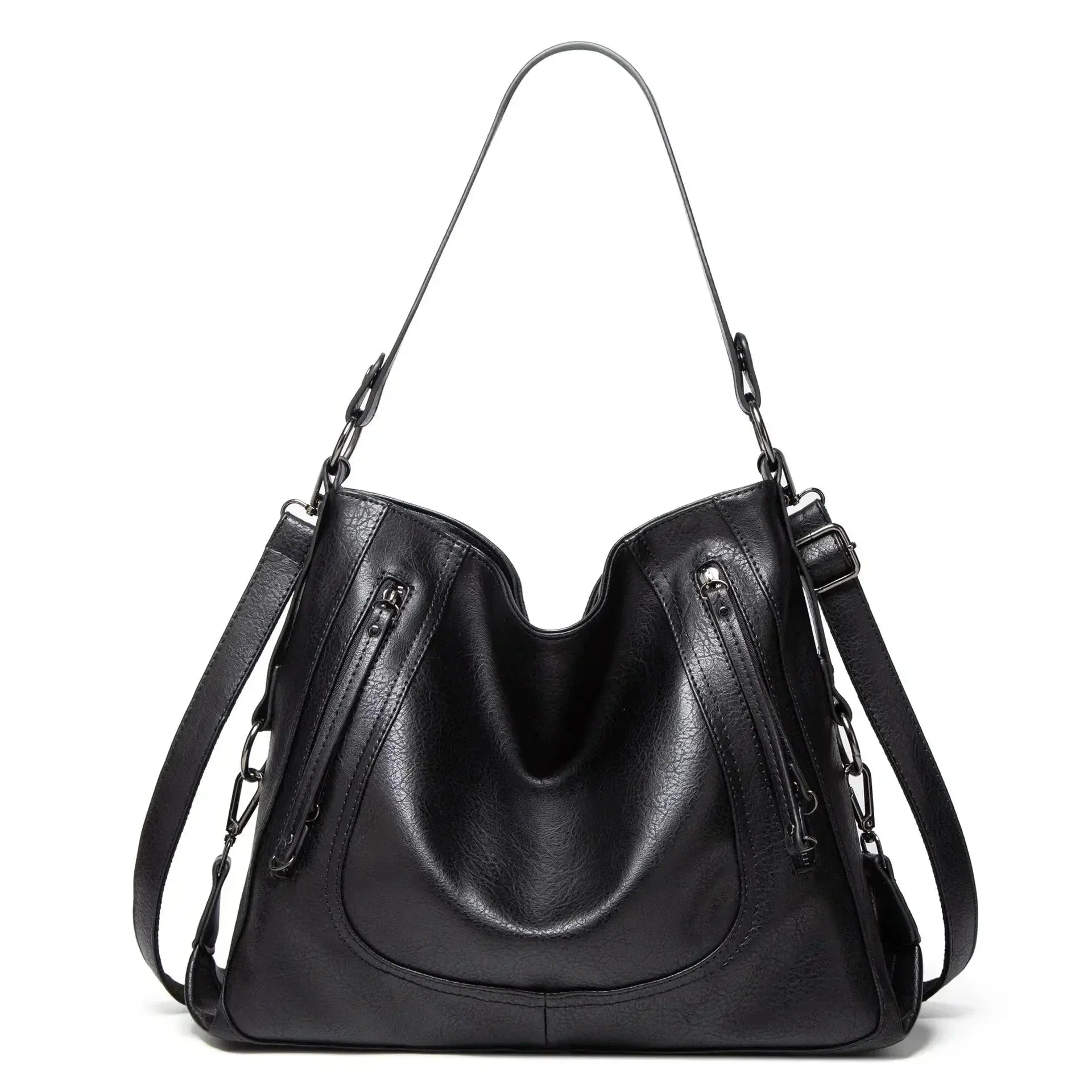 Frida Damen Ledertasche Lässig Braun - Norvielle