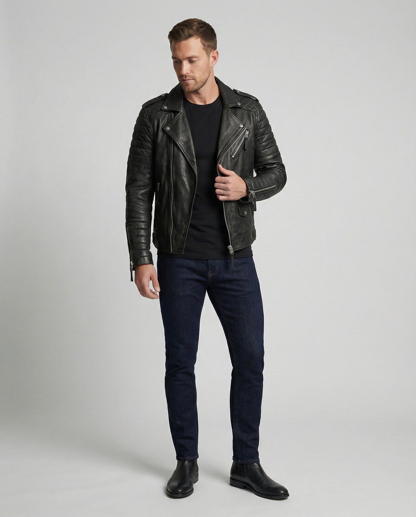 Weiche Herren -Jacke