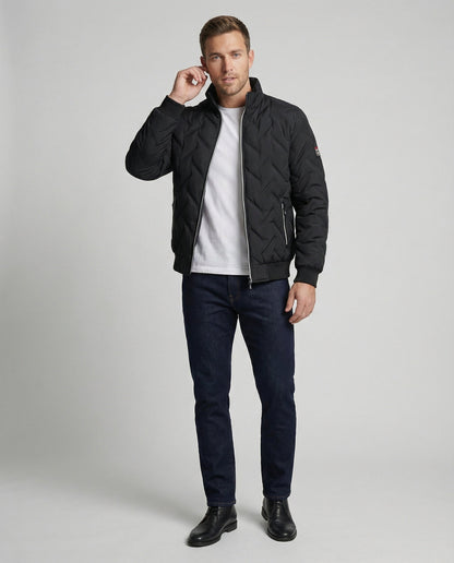 Herren Winterjacke Wattierte Norvielle