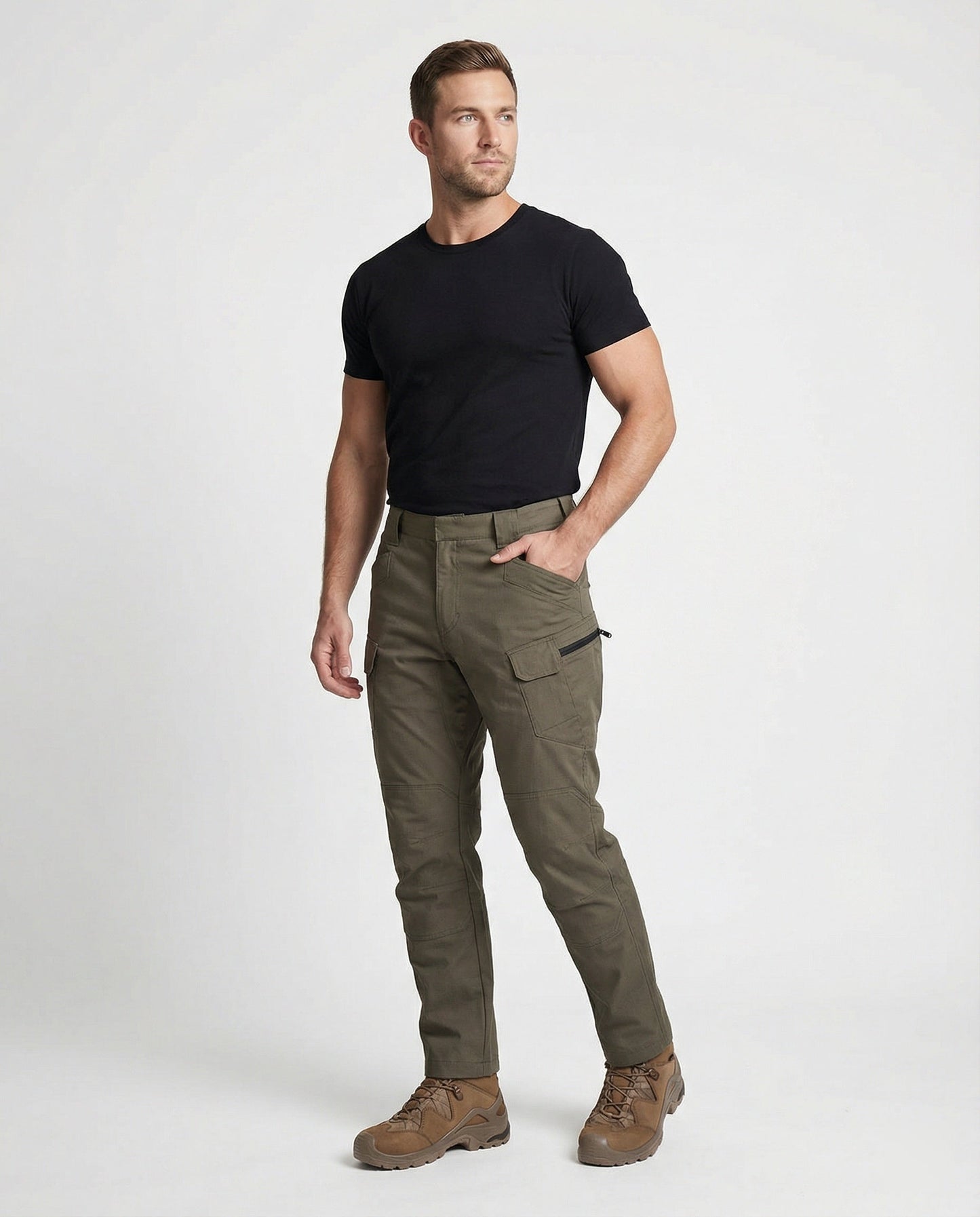 Damen Trekkinghose Funktionstaschen Bequem