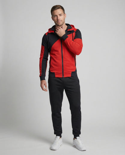 Herren Jogginganzug Slim Fit Kapuze