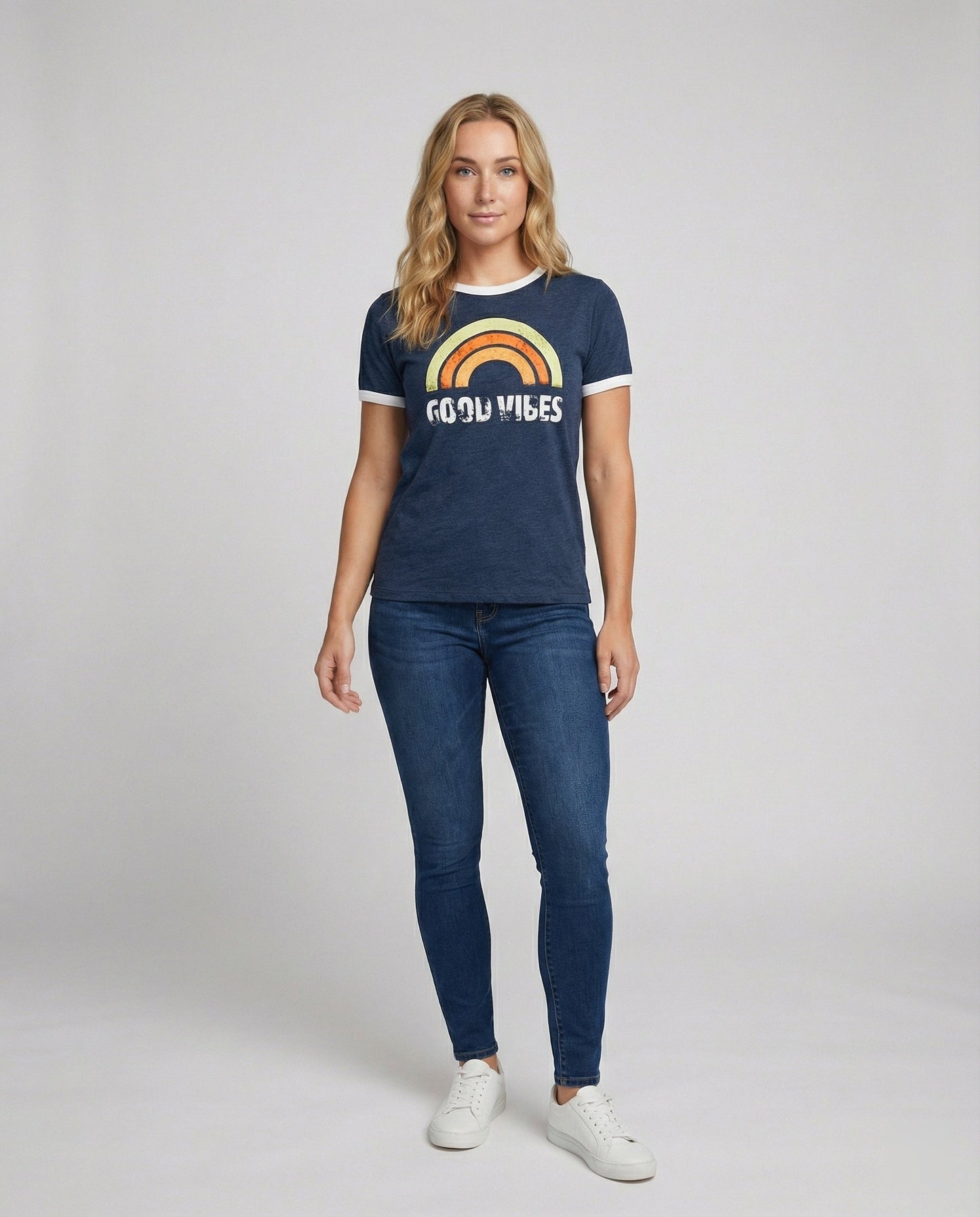 Good Vibes T-Shirt Positivität