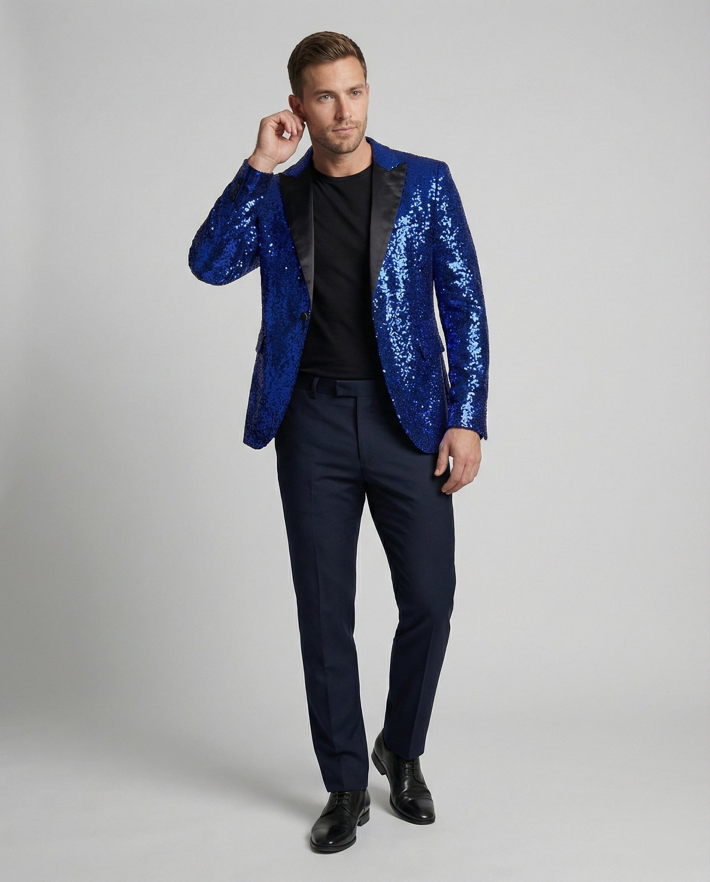 Pailletten Blazer Damen Glitzer