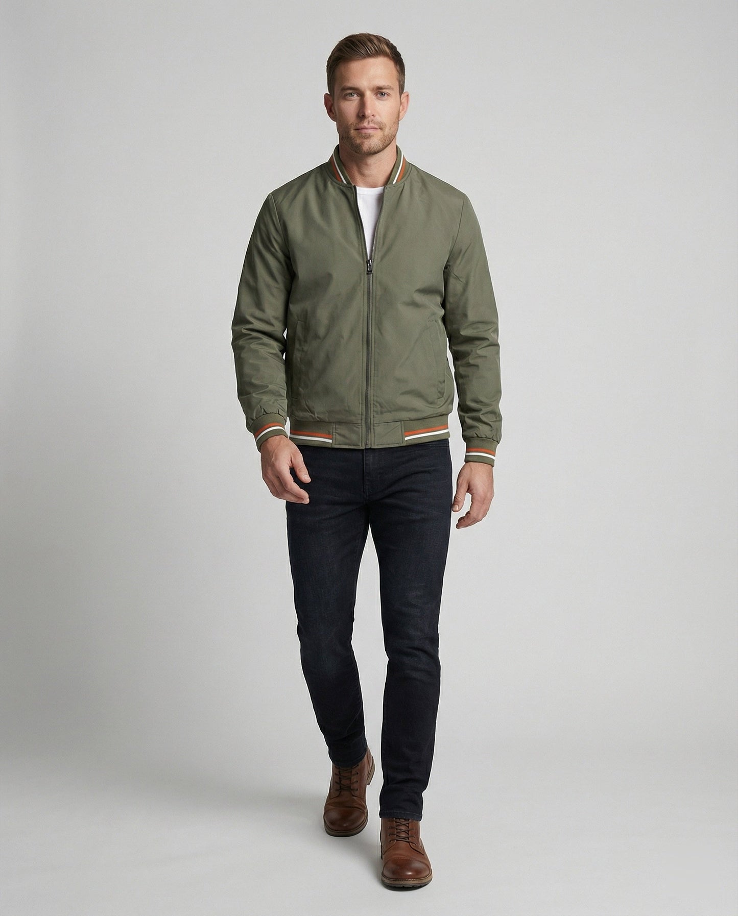 Herren Bomberjacke Slim Fit