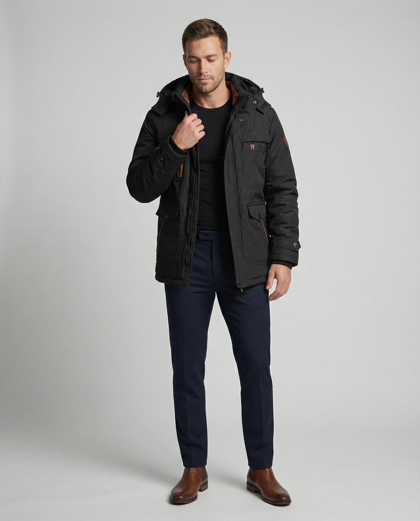 Herren Isolierte Wasserdichte Jacke