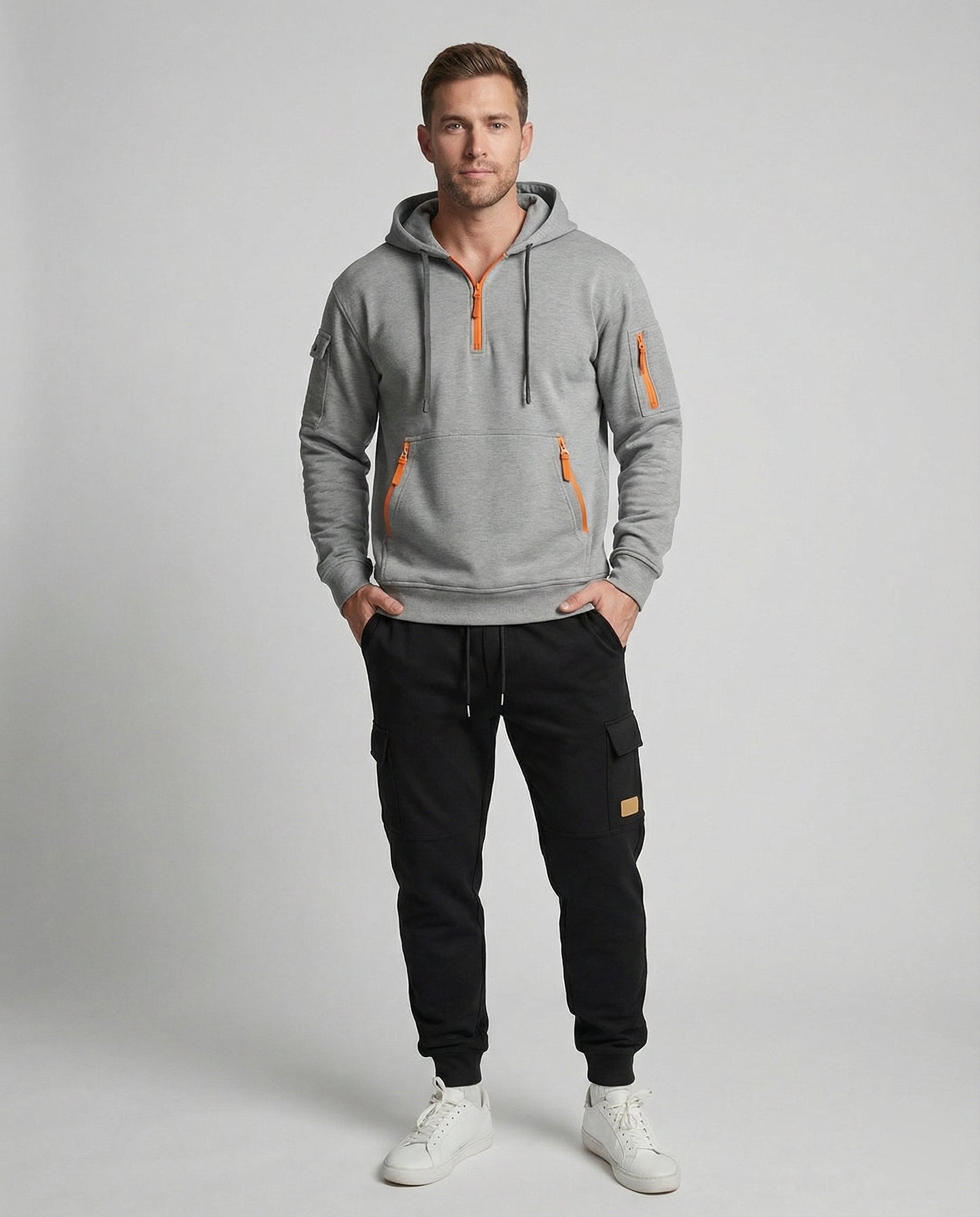 Herren Funktions-Hoodie Jogginghose Set - Norvielle