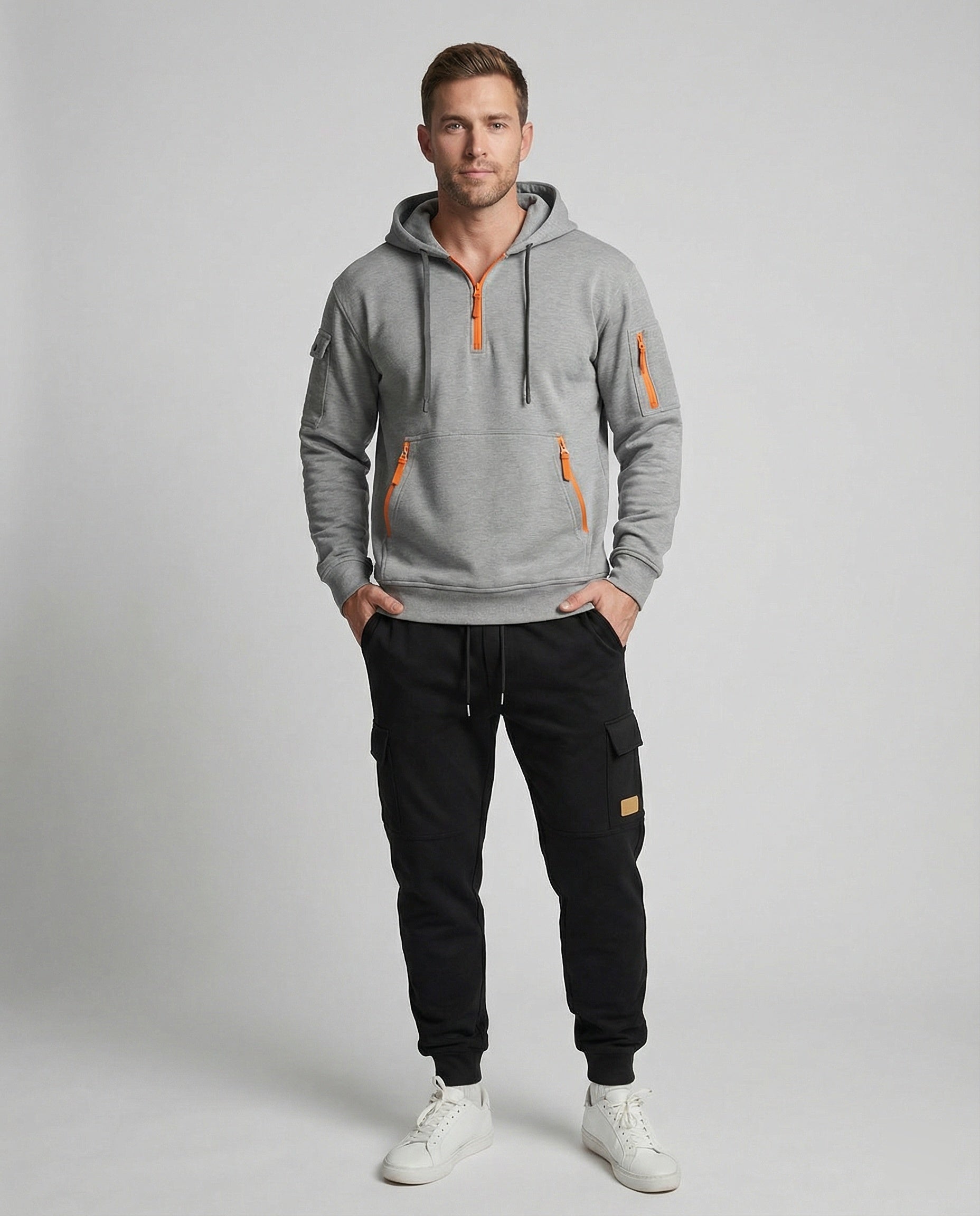 Herren Funktions-Hoodie Jogginghose Set - Norvielle