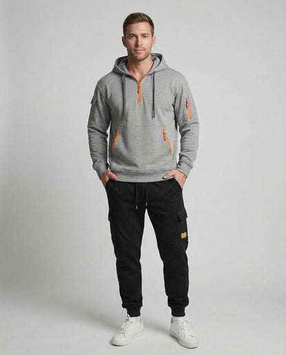 Herren Funktions-Hoodie Jogginghose Set - Norvielle