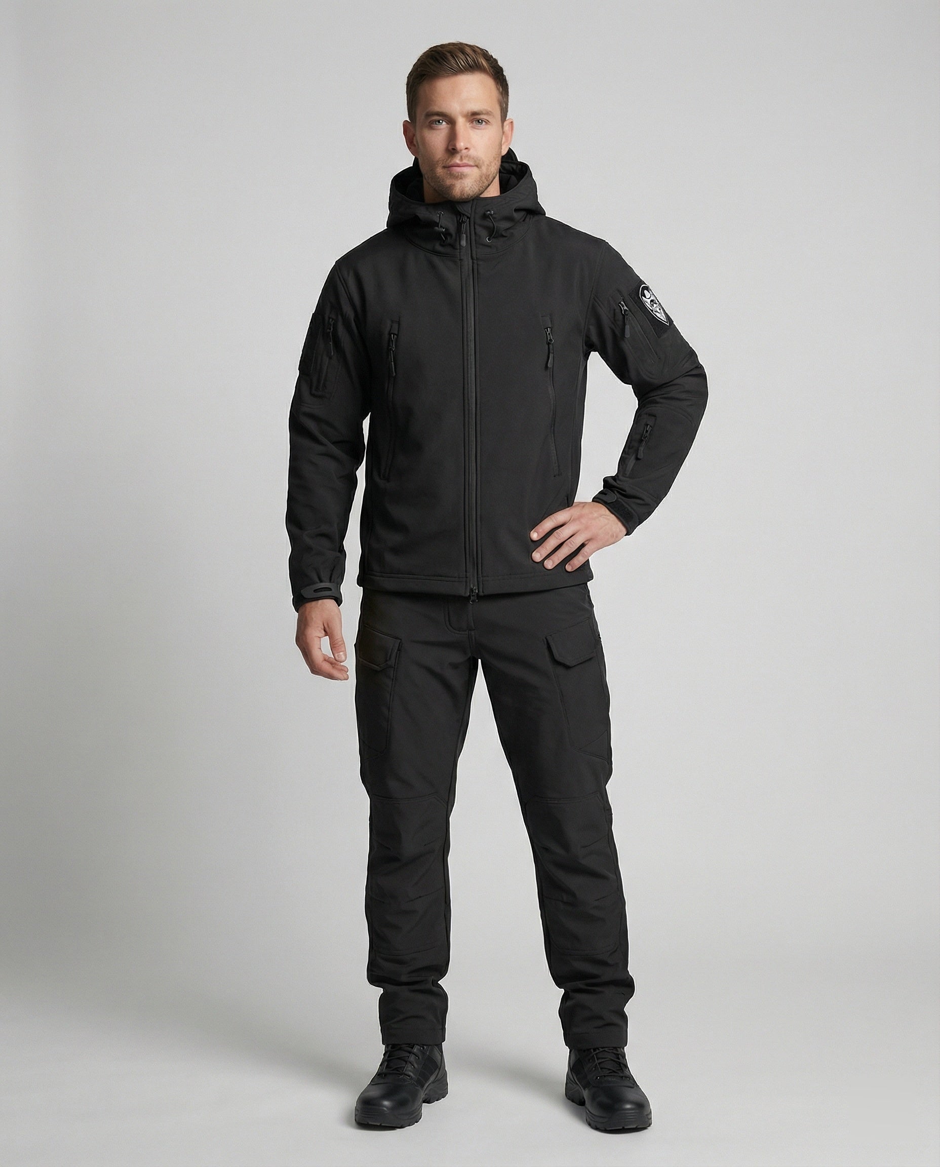 Herren Fleecejacke Multifunktionsjacke - Norvielle