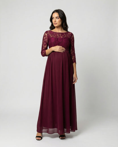Elegantes Damen Abendkleid Schwangerschaftsmodell - Norvielle