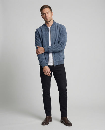 Herren Bomberjacke Slim Freizeitkleidung