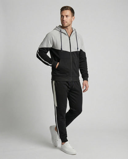 Herren Jogginganzug Reißverschlussjacke